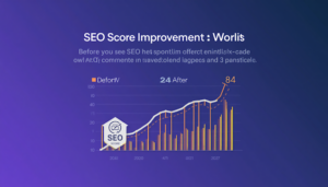 How I Improved My Website SEO Score From 47 to 84 in 3 Weeks