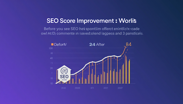 How I Improved My Website SEO Score From 47 to 84 in 3 Weeks