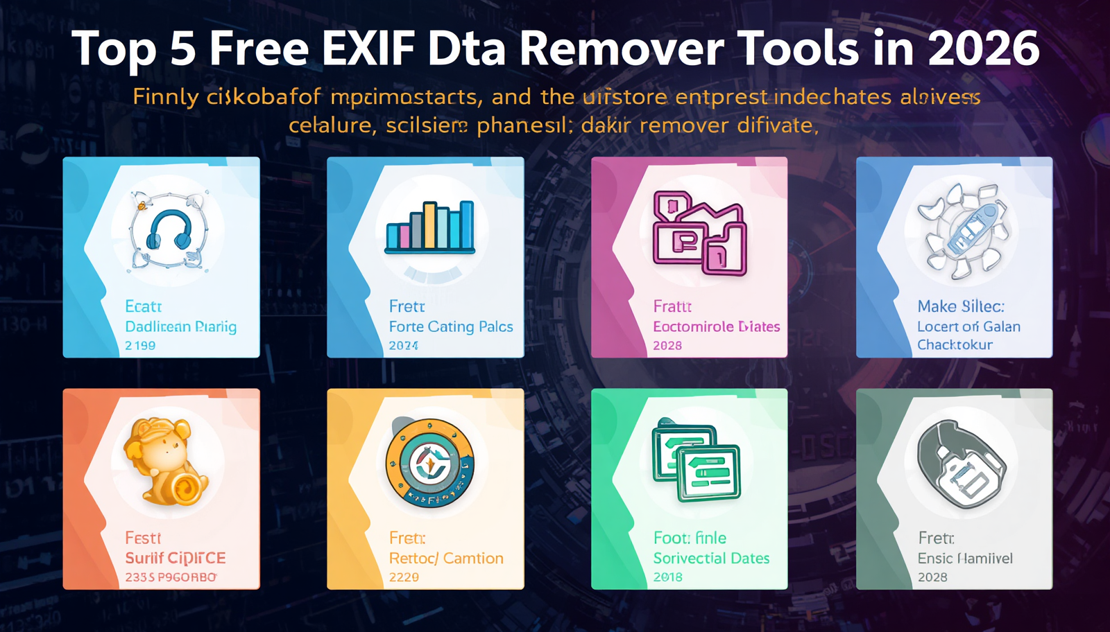 Top 5 Free EXIF Data Remover Tools in 2026