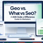 GEO vs SEO: What’s the Difference? A 2026 Guide for Marketers