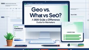 Read more about the article GEO vs SEO: What’s the Difference? A 2026 Guide for Marketers