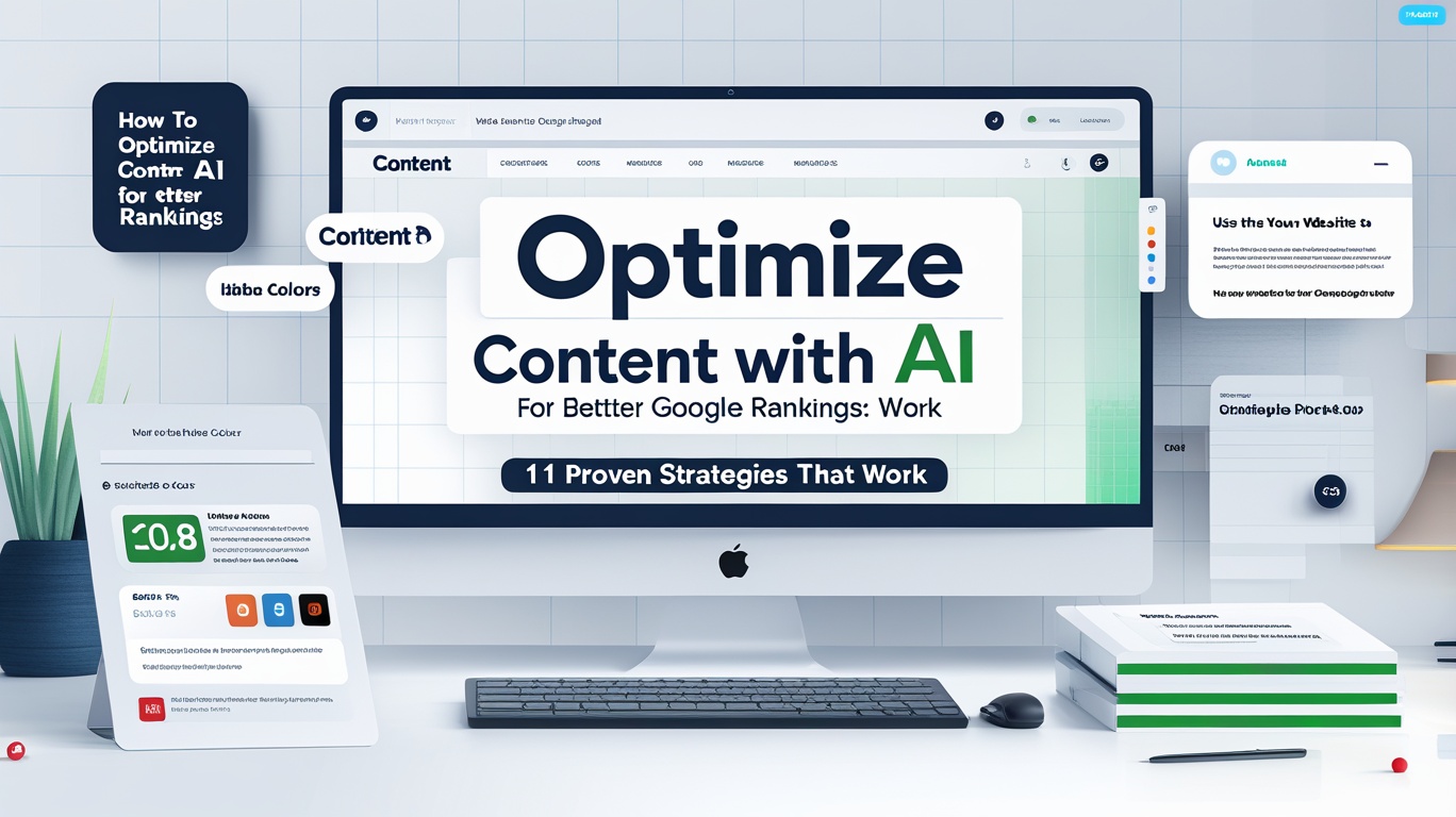 How to Optimize Content With AI for Better Google Rankings: 11 Proven Strategies That Work